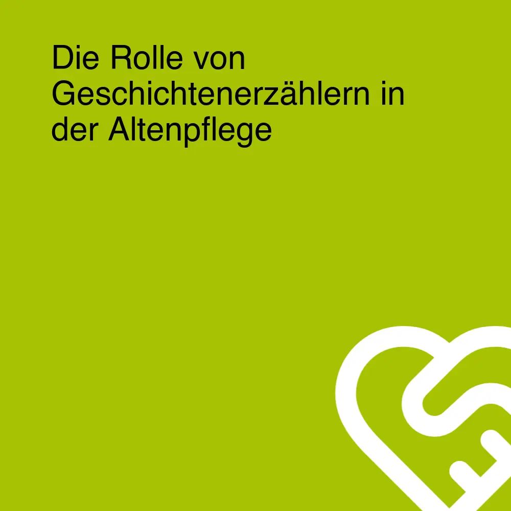 Die Rolle von Geschichtenerzählern in der Altenpflege