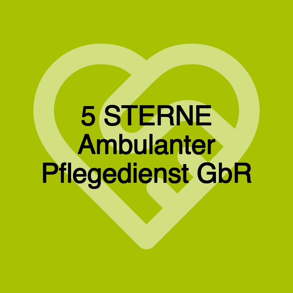 5 STERNE Ambulanter Pflegedienst GbR