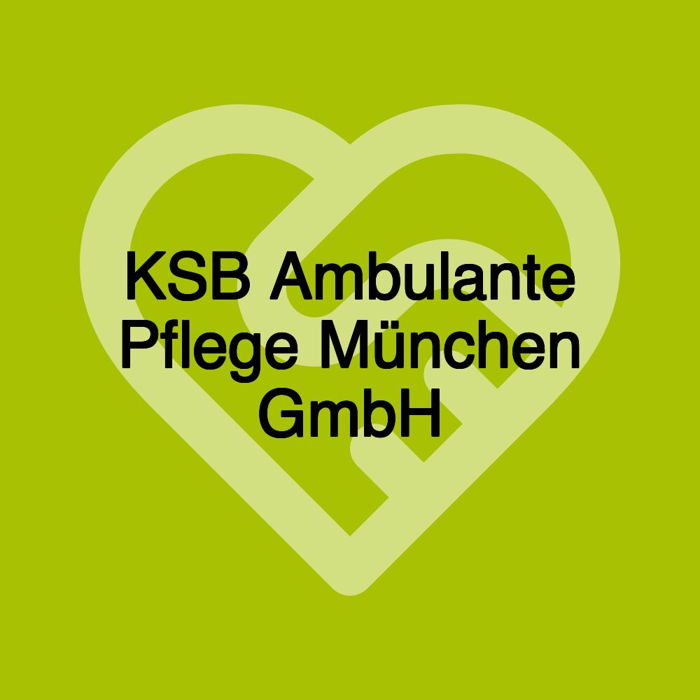 KSB Ambulante Pflege München GmbH