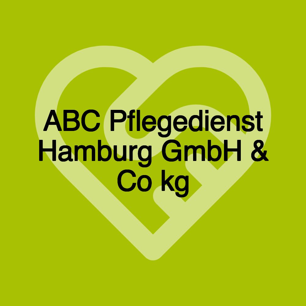 ABC Pflegedienst Hamburg GmbH & Co kg