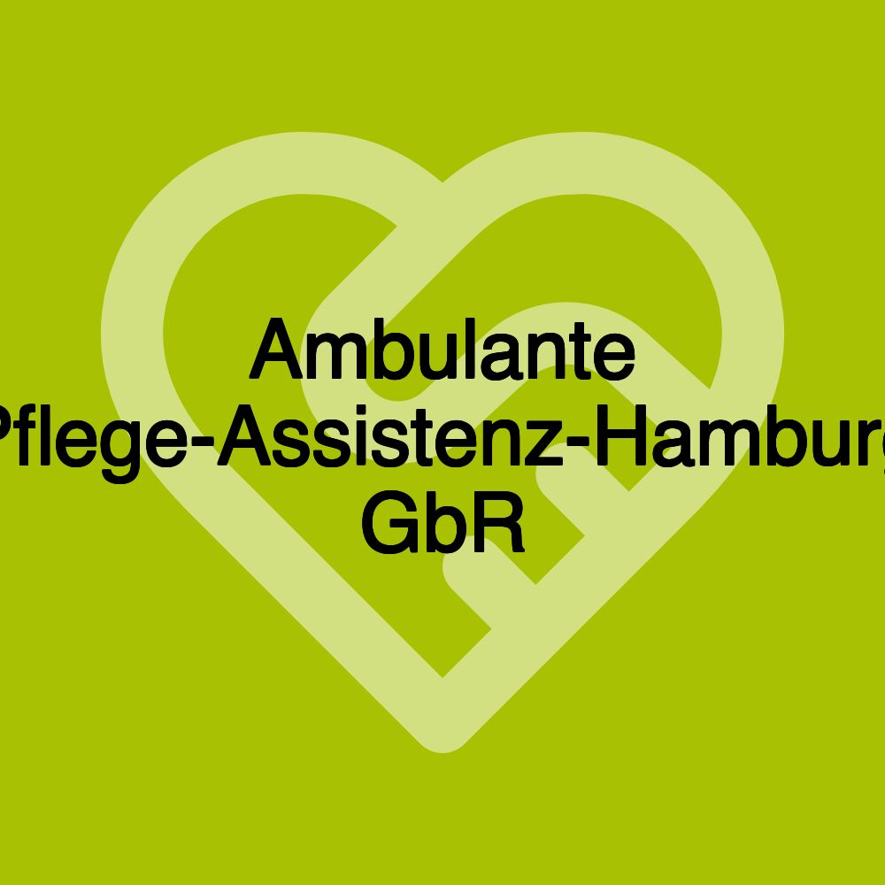 Ambulante Pflege-Assistenz-Hamburg GbR