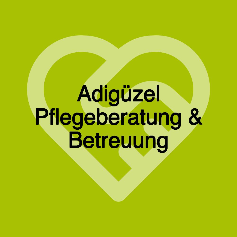 Adigüzel Pflegeberatung & Betreuung