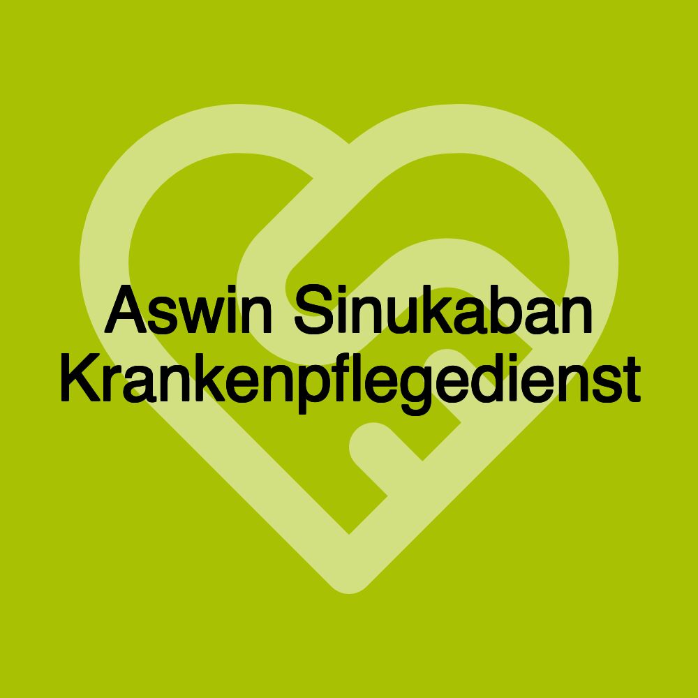 Aswin Sinukaban Krankenpflegedienst