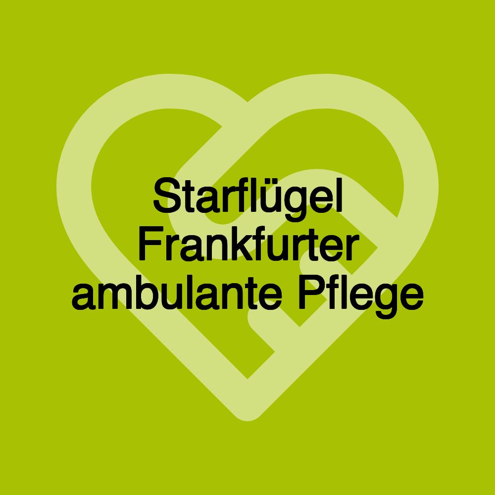 Starflügel Frankfurter ambulante Pflege