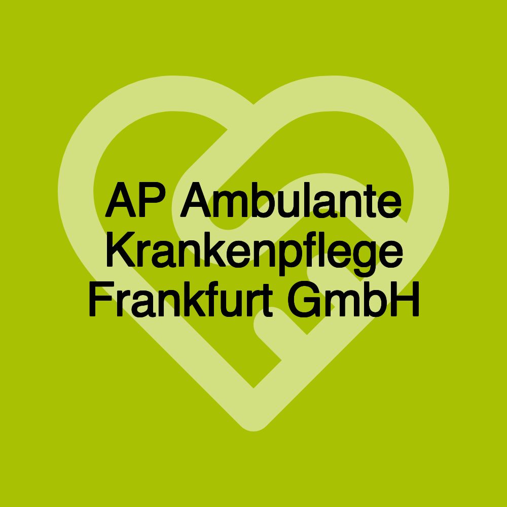 AP Ambulante Krankenpflege Frankfurt GmbH