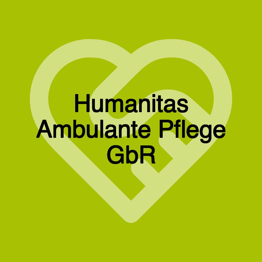 Humanitas Ambulante Pflege GbR