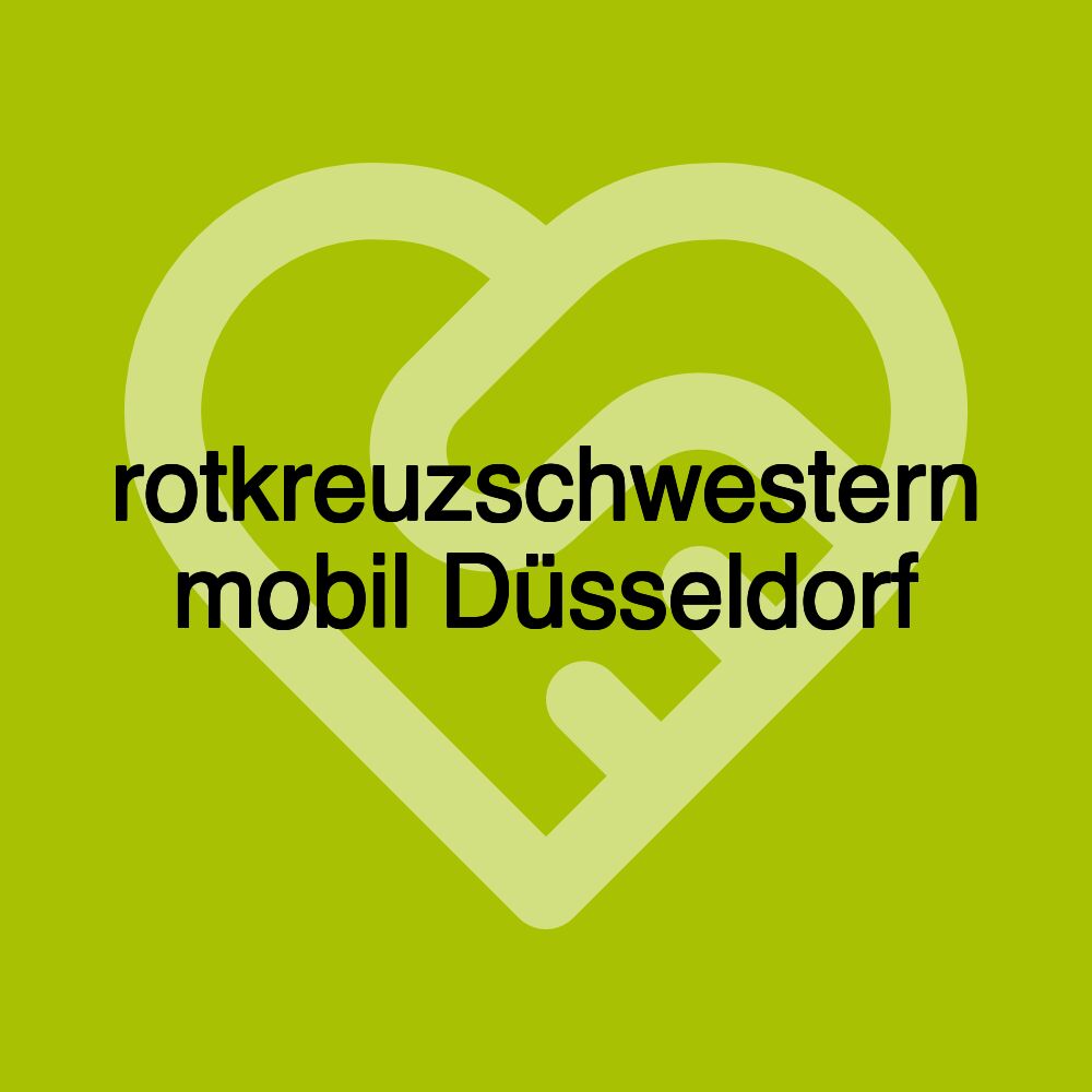 rotkreuzschwestern mobil Düsseldorf