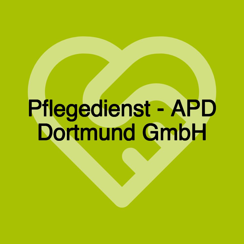 Pflegedienst - APD Dortmund GmbH