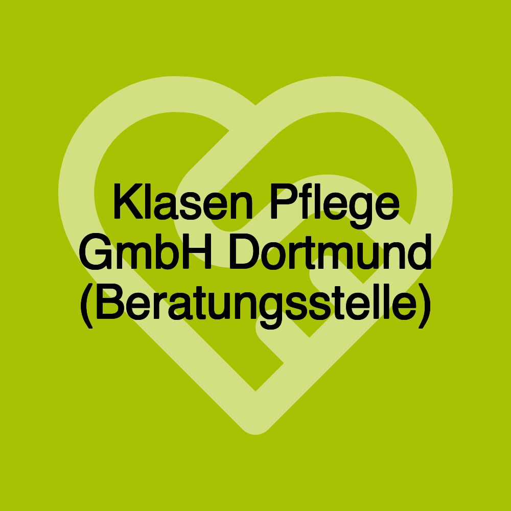 Klasen Pflege GmbH Dortmund (Beratungsstelle)