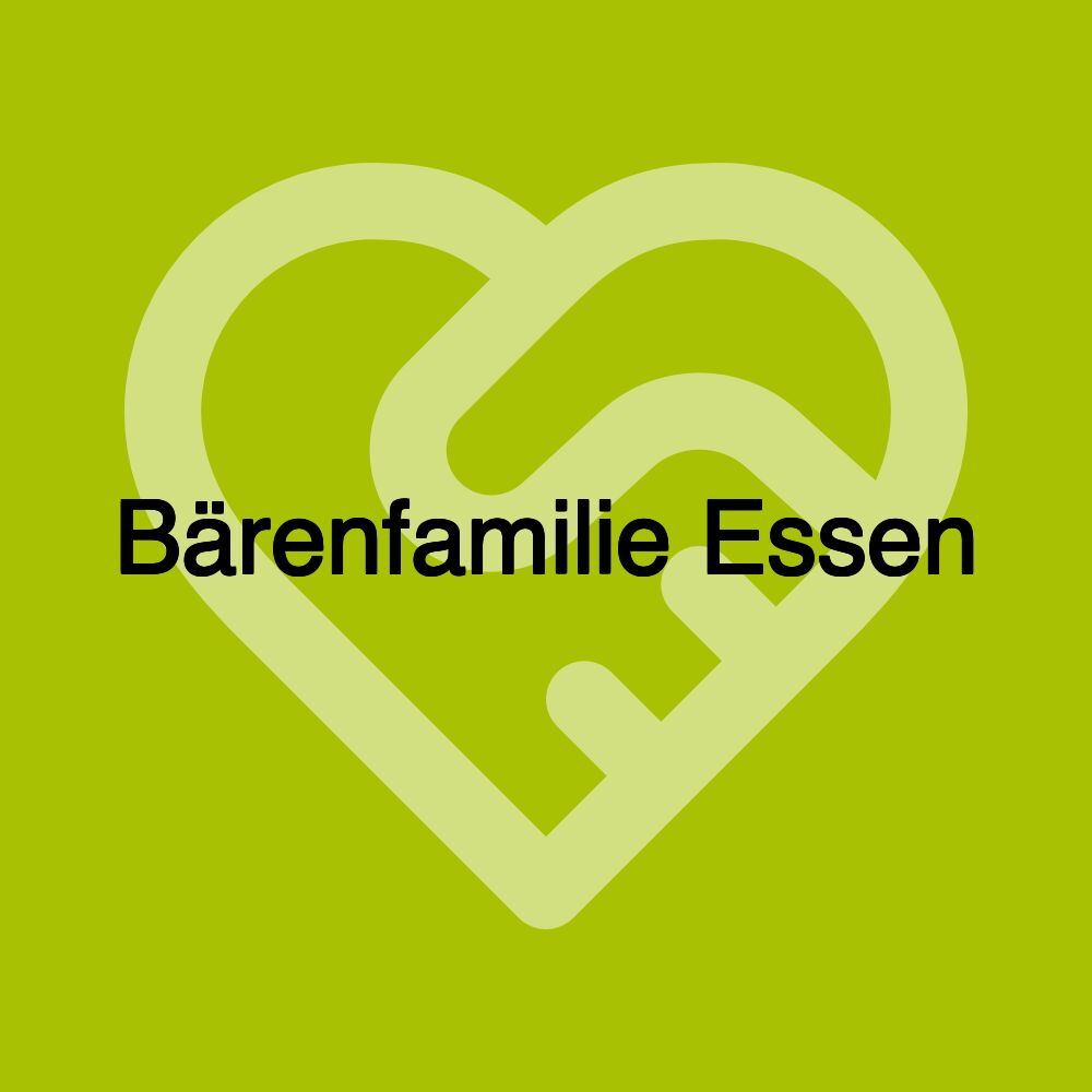 Bärenfamilie Essen