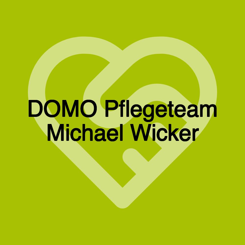 DOMO Pflegeteam Michael Wicker