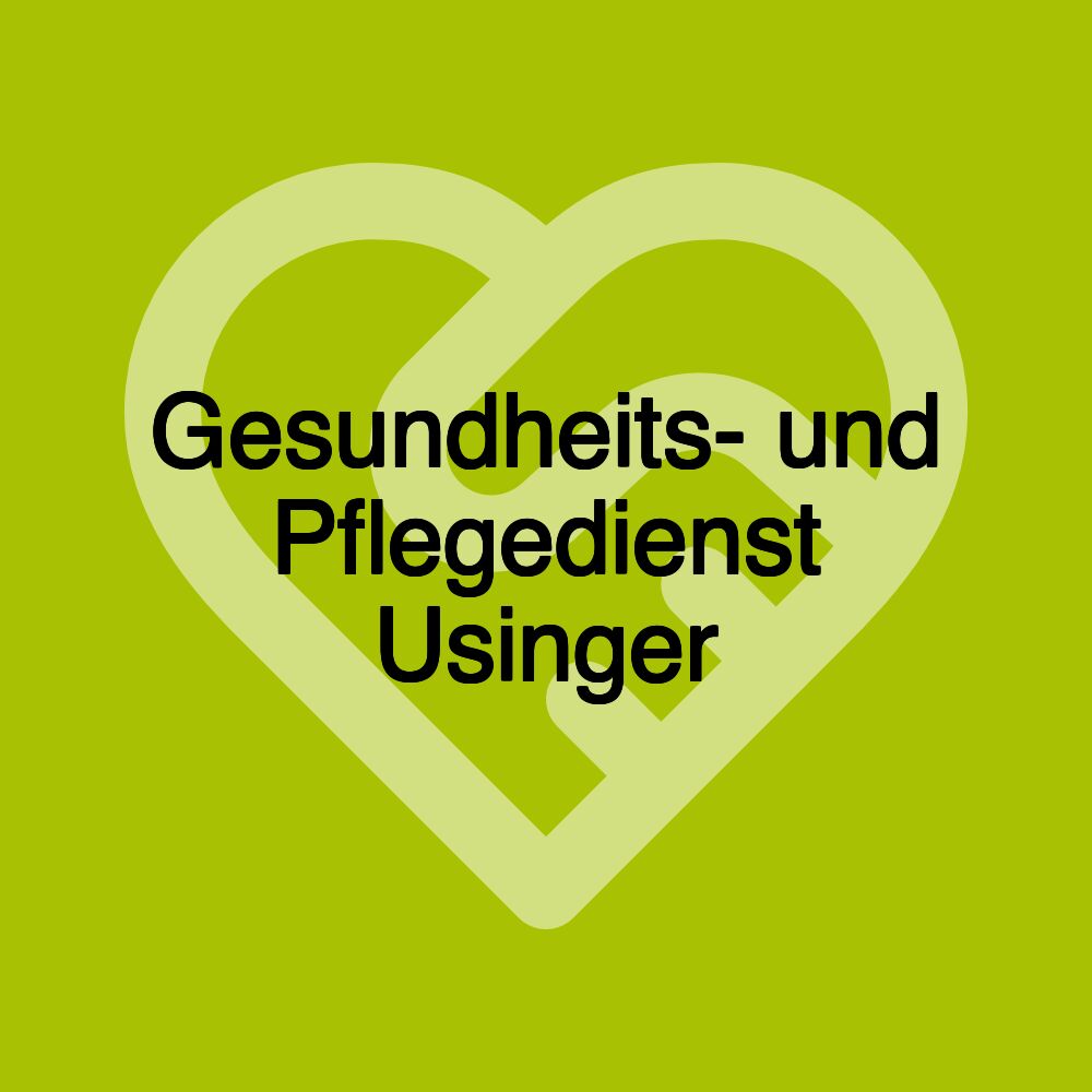 Gesundheits- und Pflegedienst Usinger