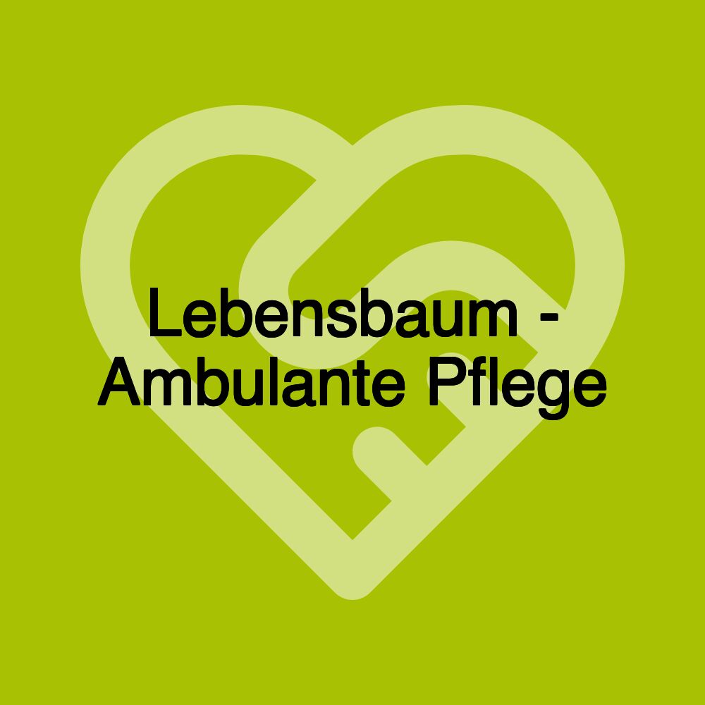 Lebensbaum - Ambulante Pflege