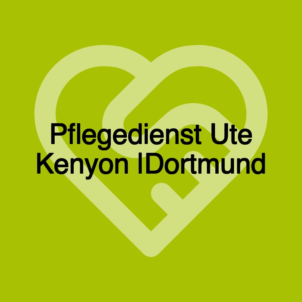 Pflegedienst Ute Kenyon |Dortmund