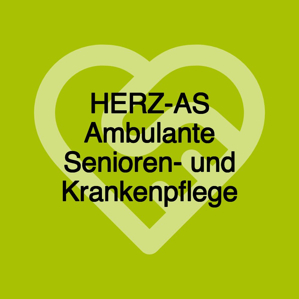 HERZ-AS Ambulante Senioren- und Krankenpflege