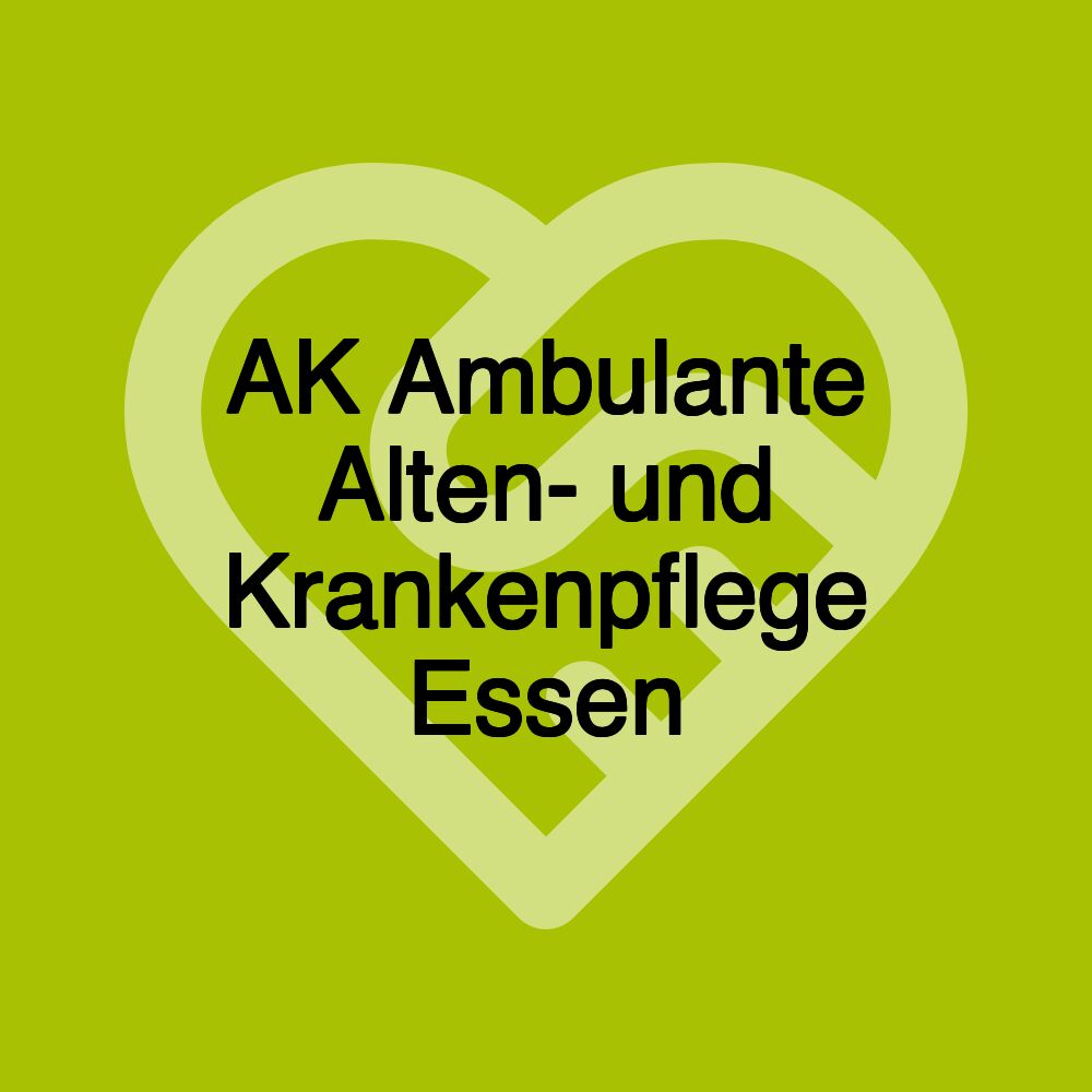 AK Ambulante Alten- und Krankenpflege Essen