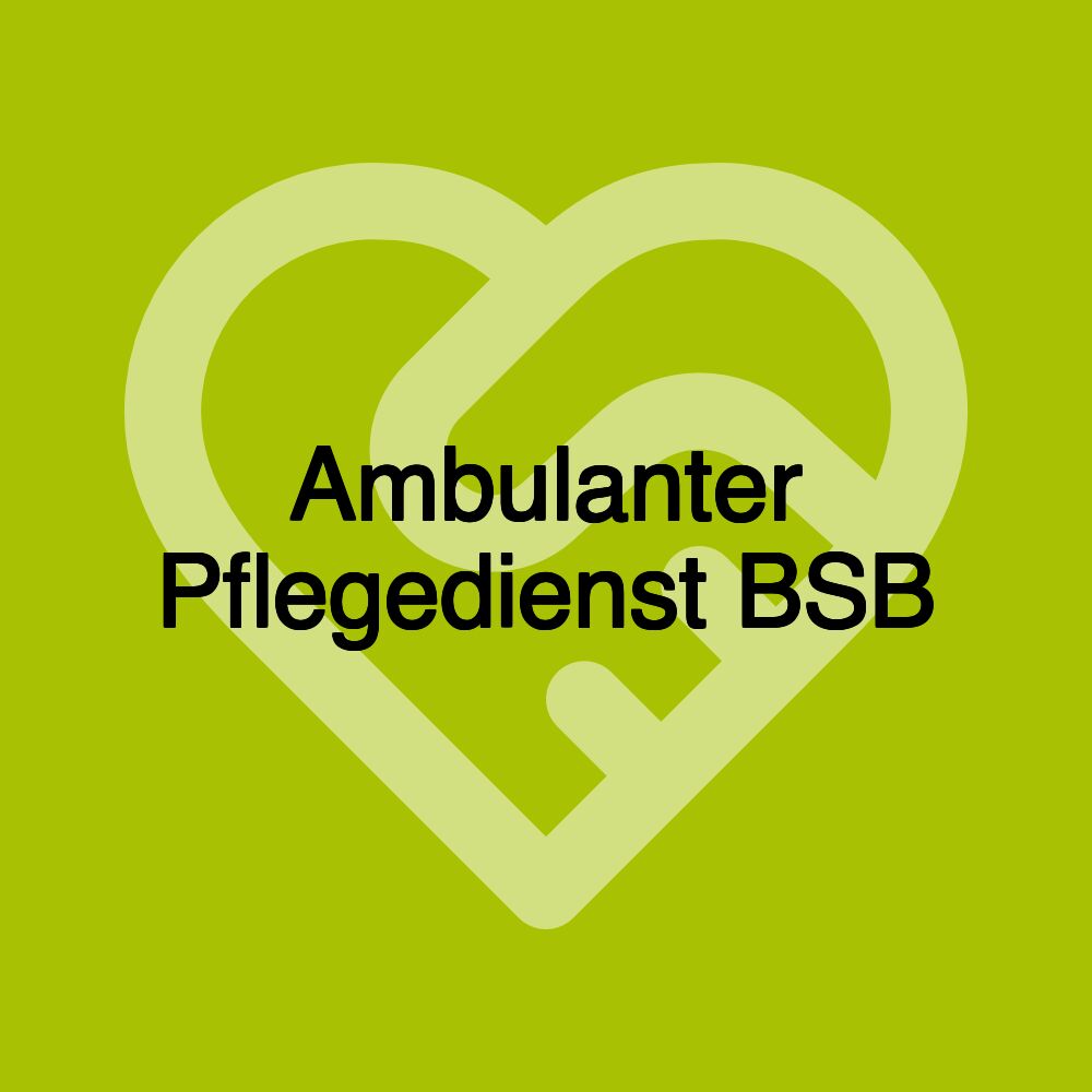 Ambulanter Pflegedienst BSB