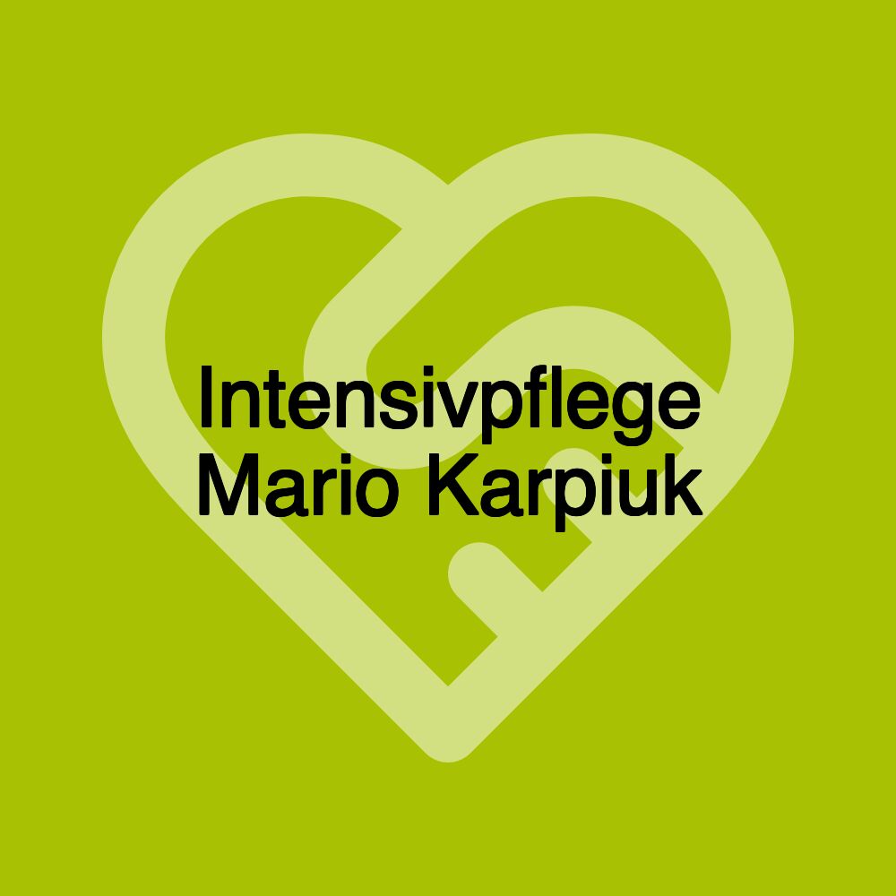 Intensivpflege Mario Karpiuk