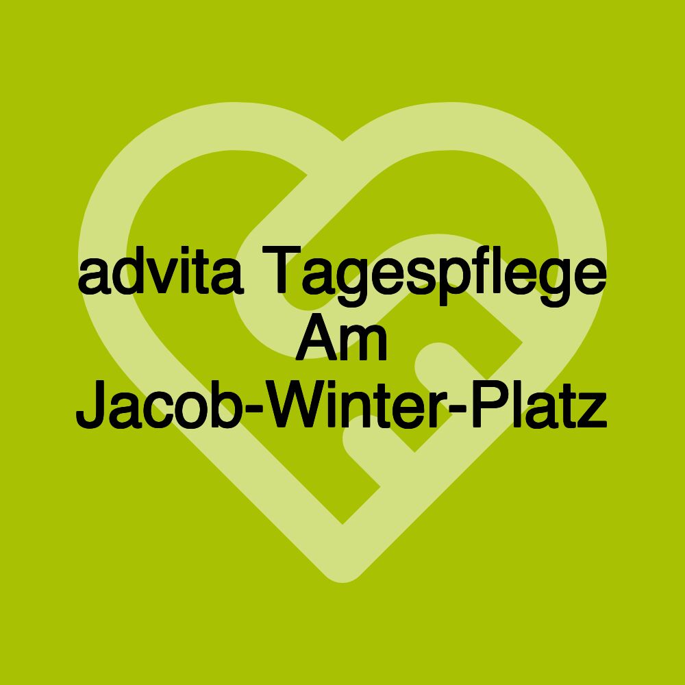 advita Tagespflege Am Jacob-Winter-Platz