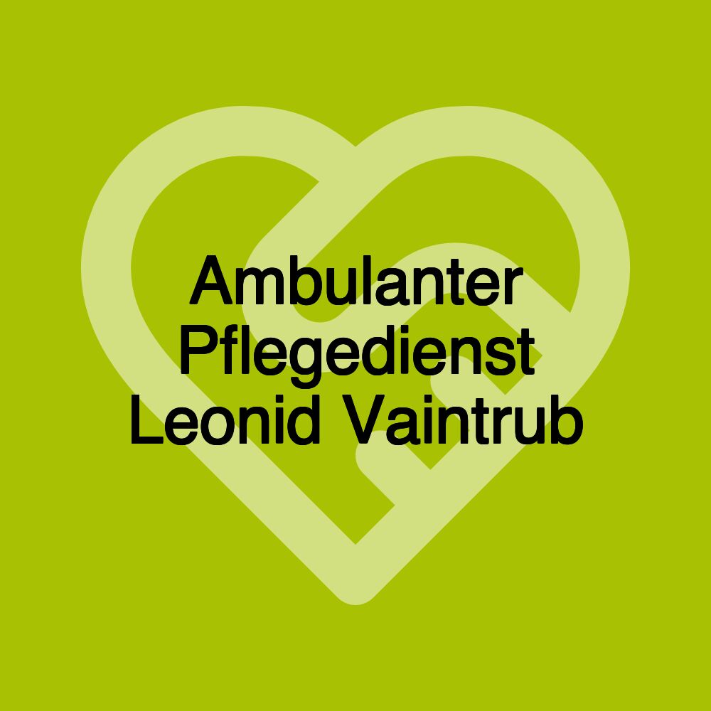 Ambulanter Pflegedienst Vaintrub