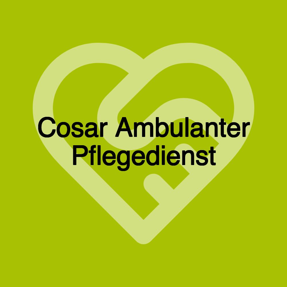 Cosar Ambulanter Pflegedienst