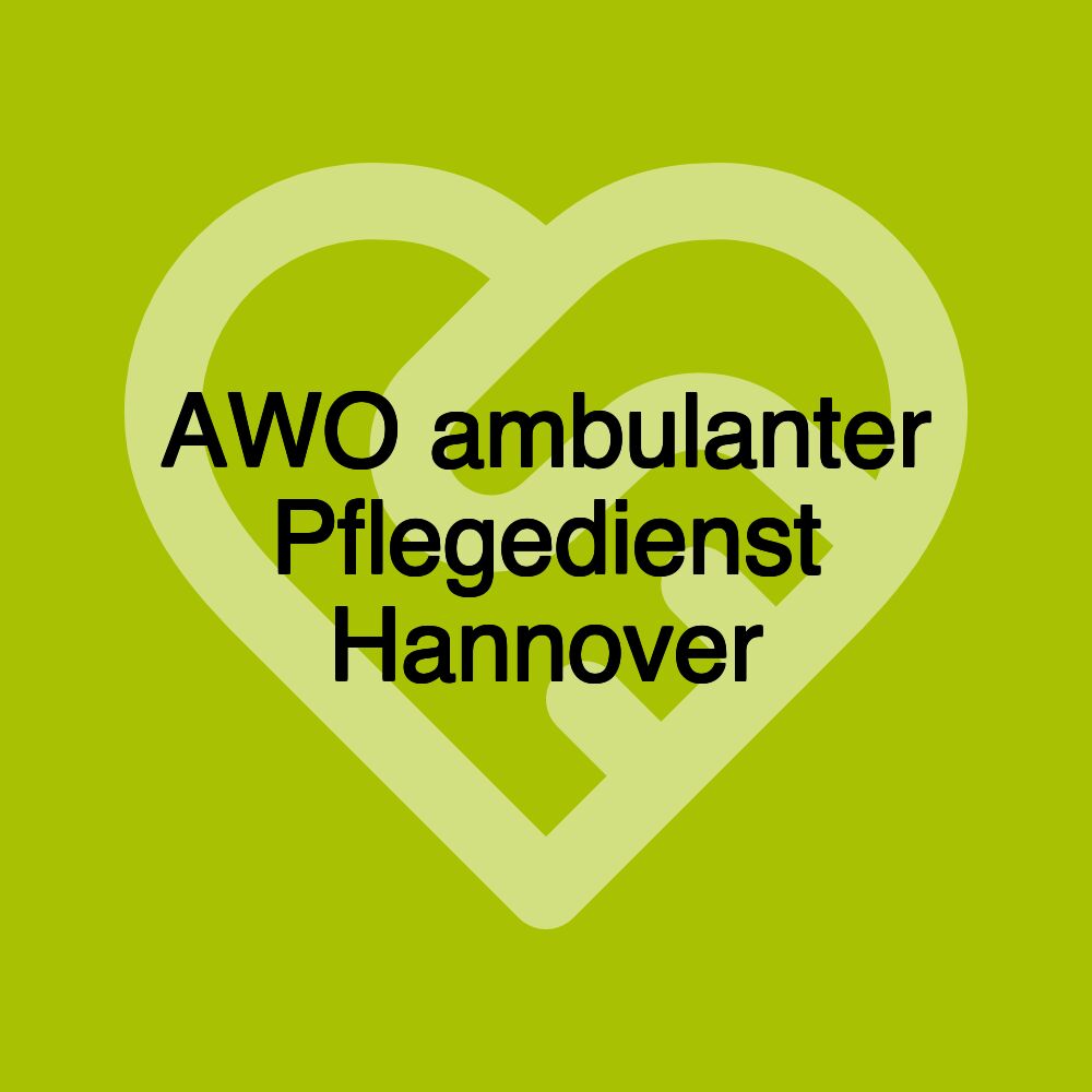 AWO ambulanter Pflegedienst Hannover