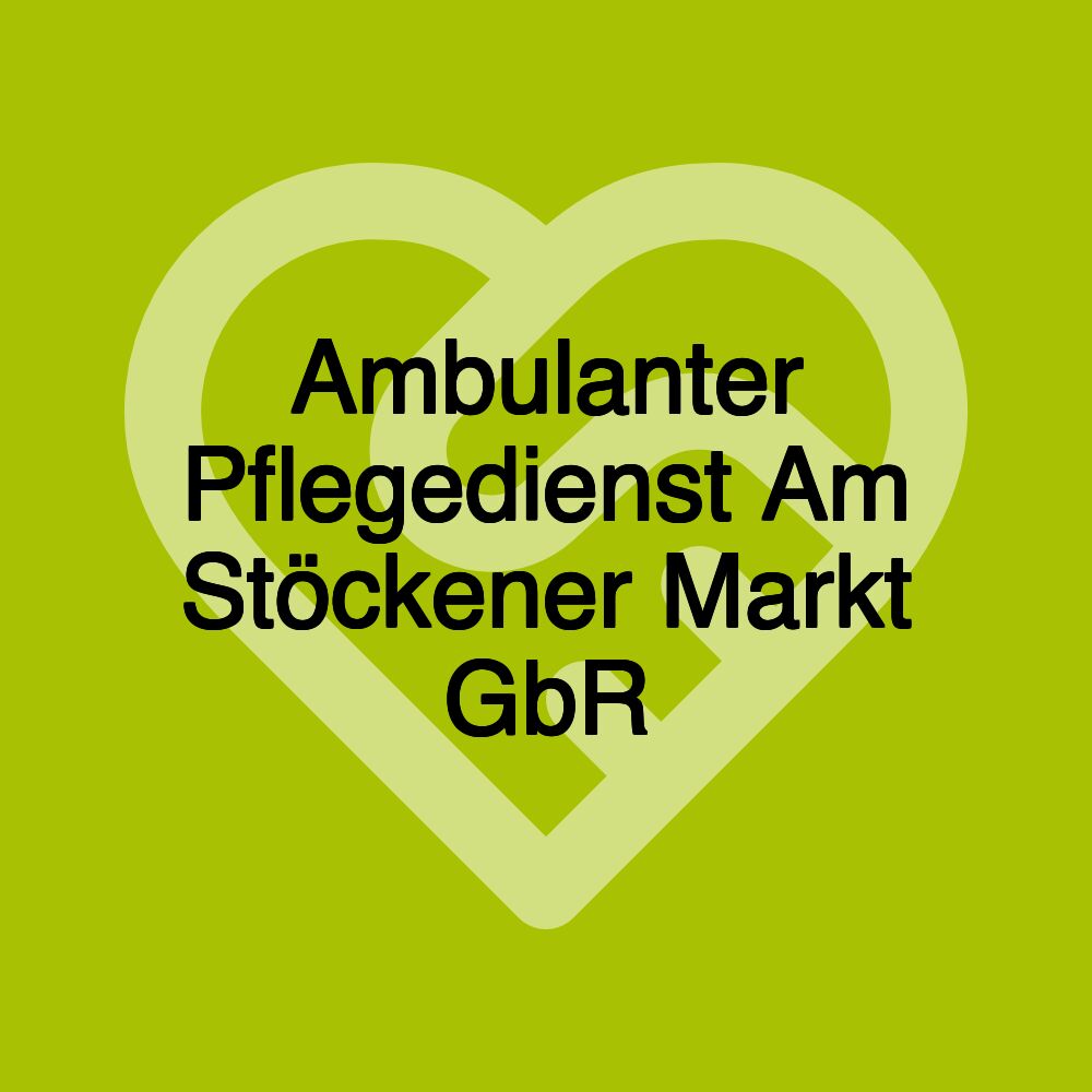 Ambulanter Pflegedienst Am Stöckener Markt GbR