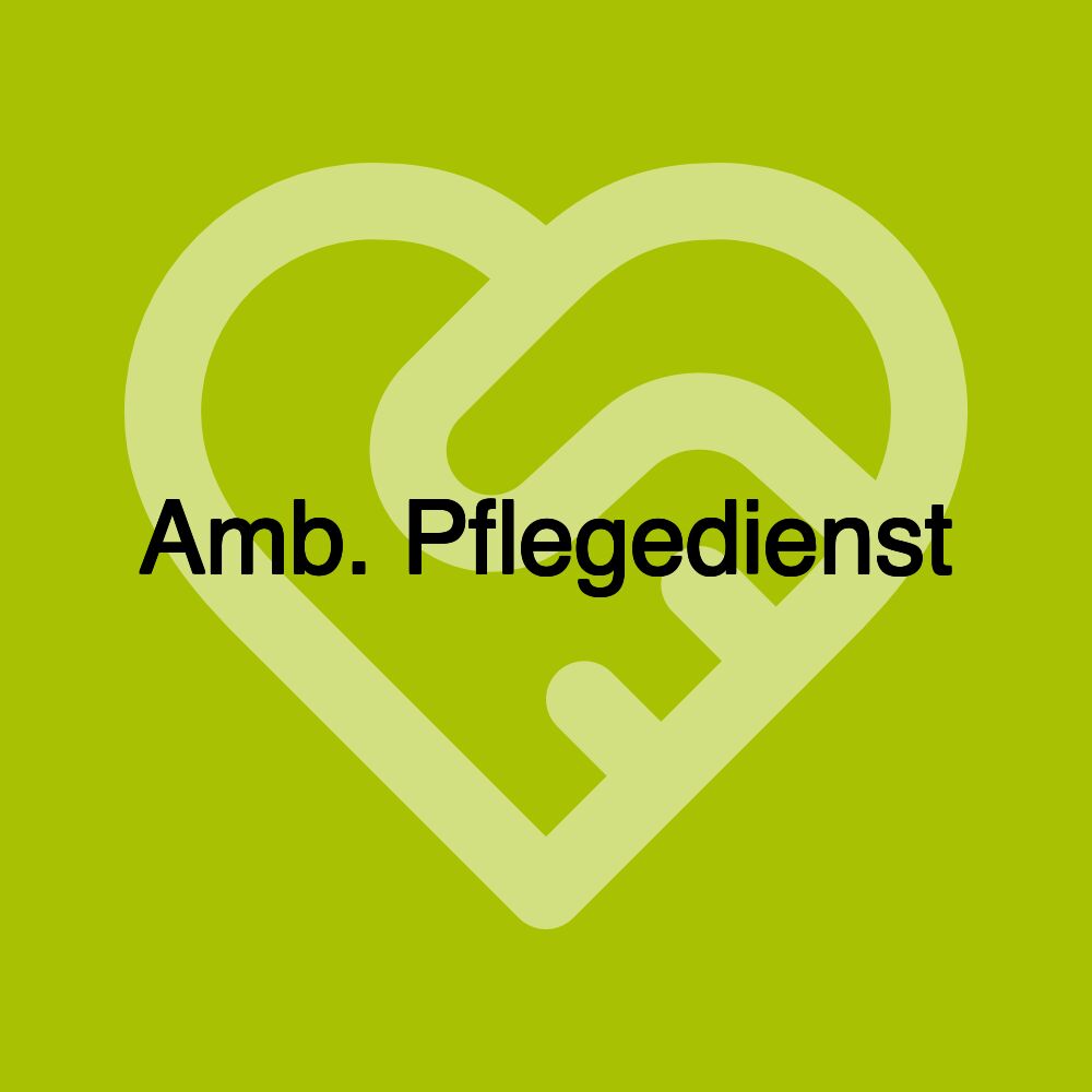 Amb. Pflegedienst