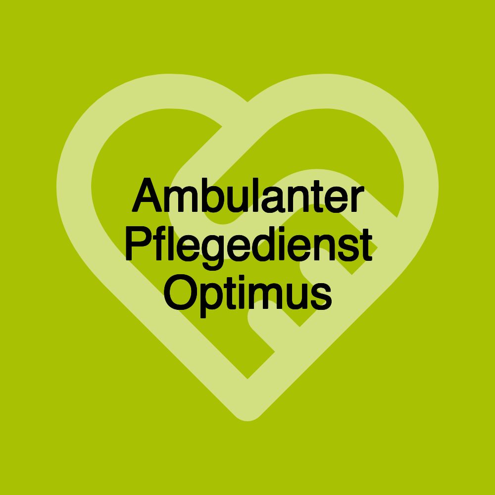 Ambulanter Pflegedienst Optimus