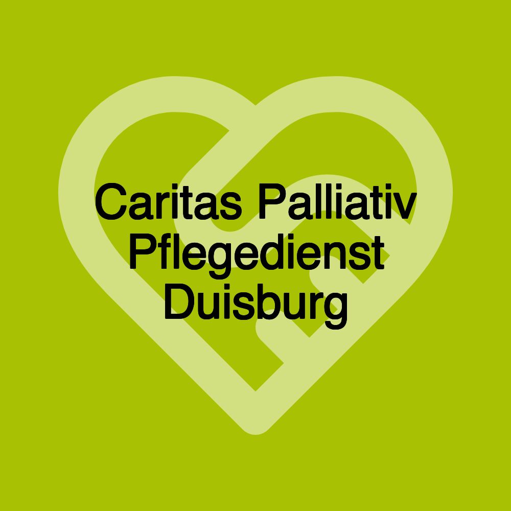 Caritas Palliativ Pflegedienst Duisburg