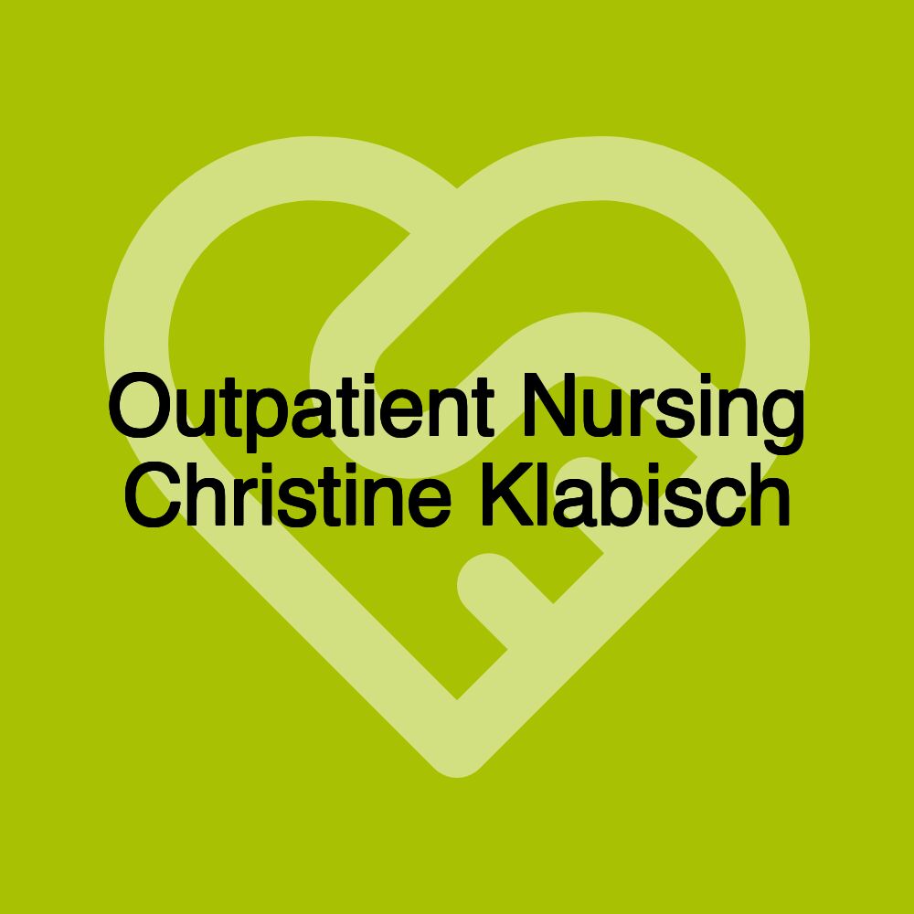 Ambulanter Pflegedienst Christine Klabisch