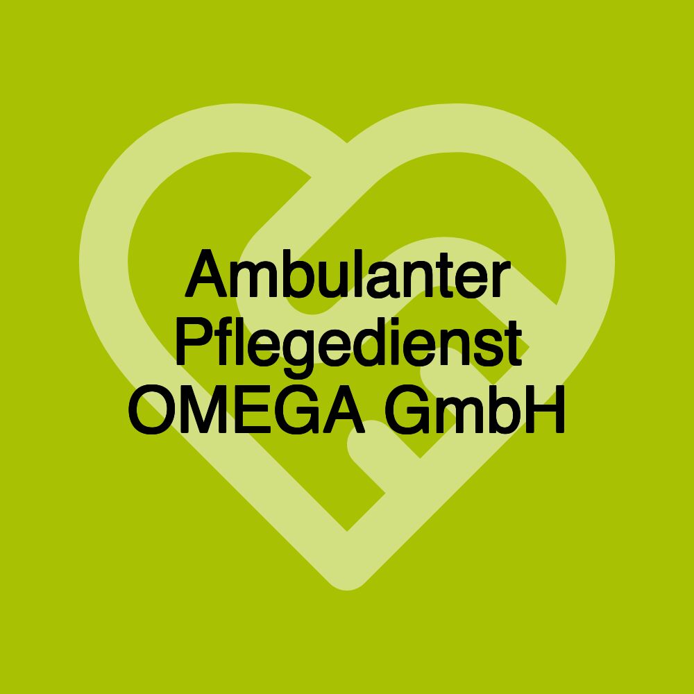 Ambulanter Pflegedienst OMEGA GmbH