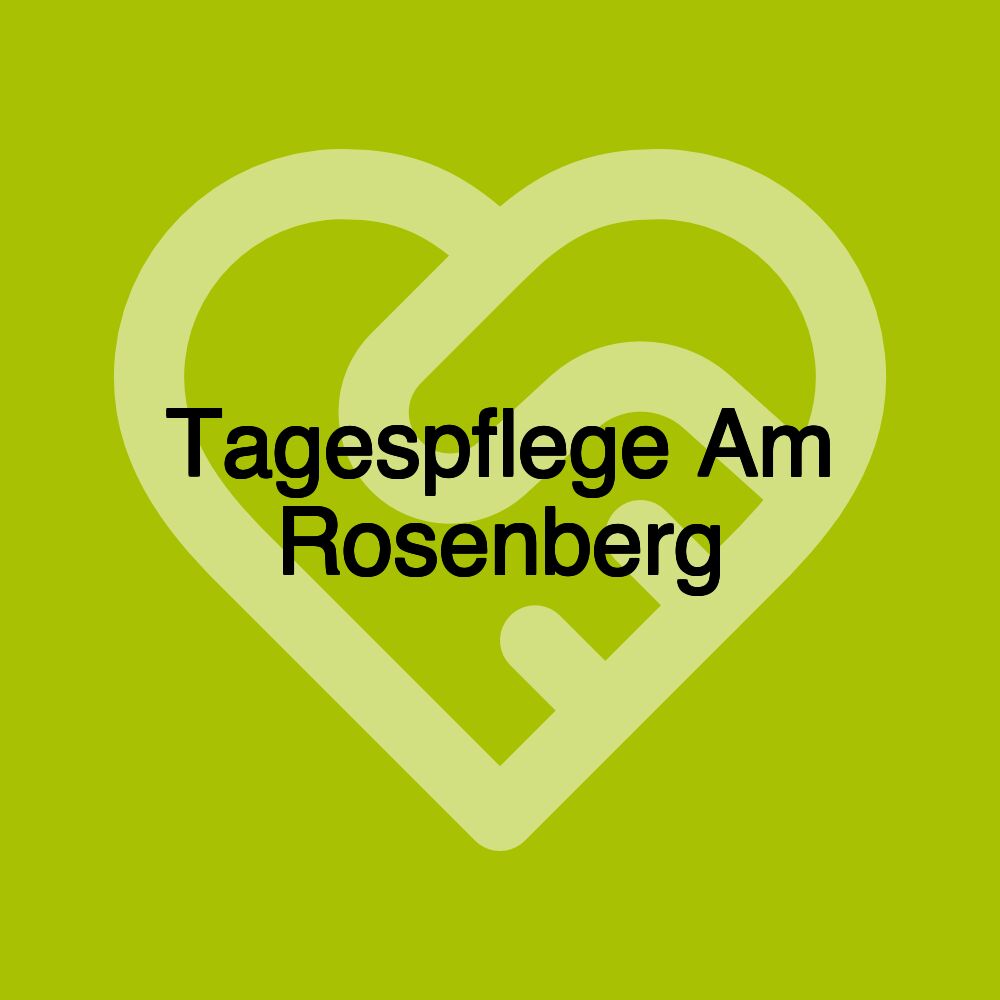 Tagespflege Am Rosenberg