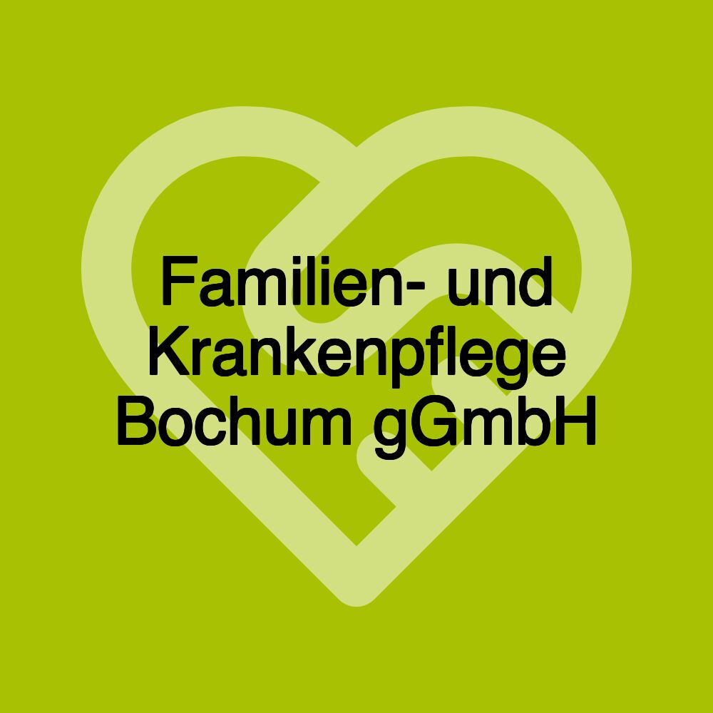 Familien- und Krankenpflege Bochum gGmbH