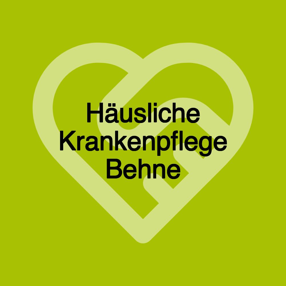 Häusliche Krankenpflege Behne