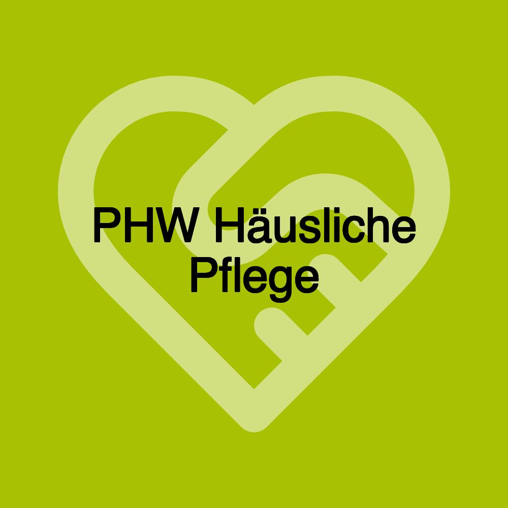 PHW Häusliche Pflege