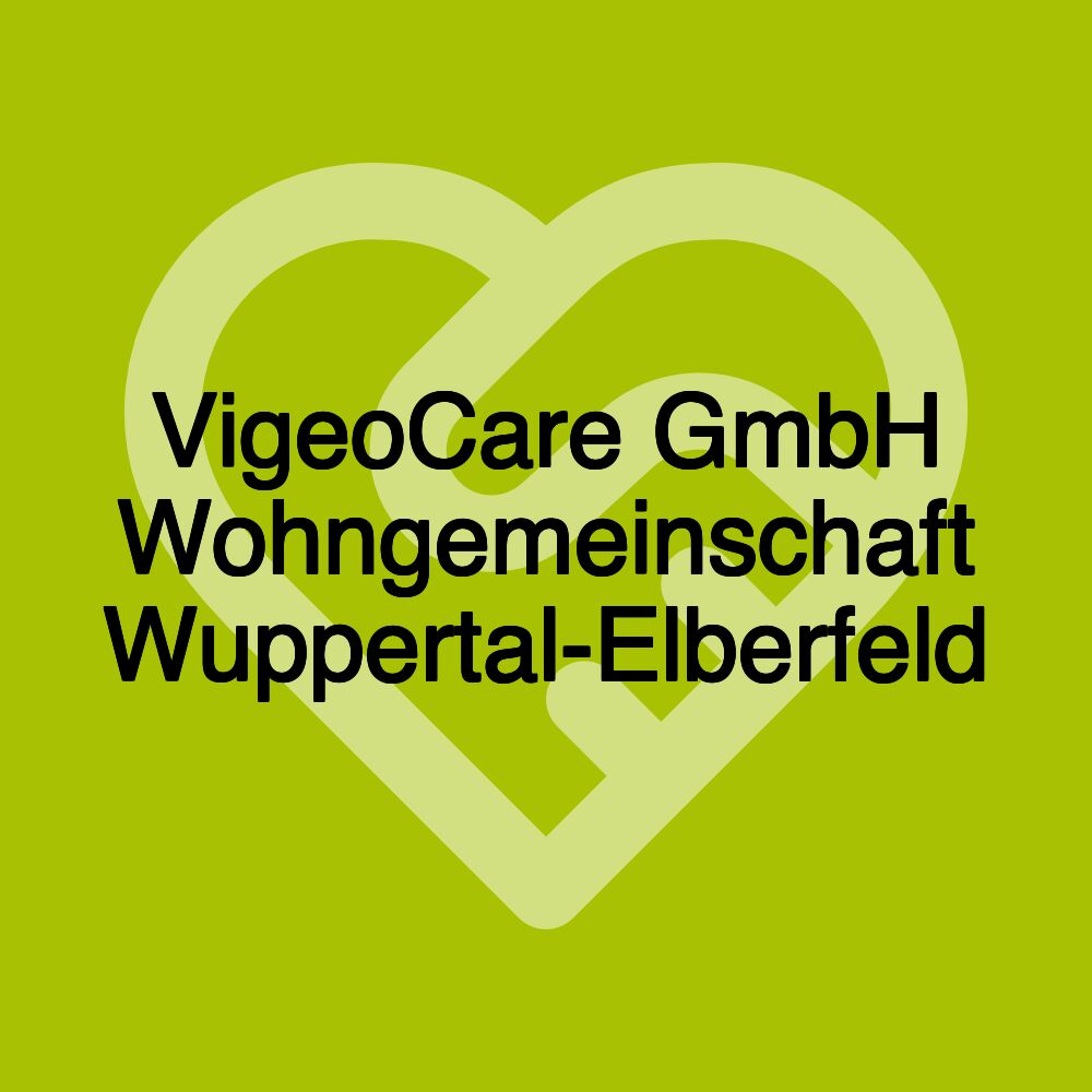 VigeoCare GmbH Wohngemeinschaft Wuppertal-Elberfeld