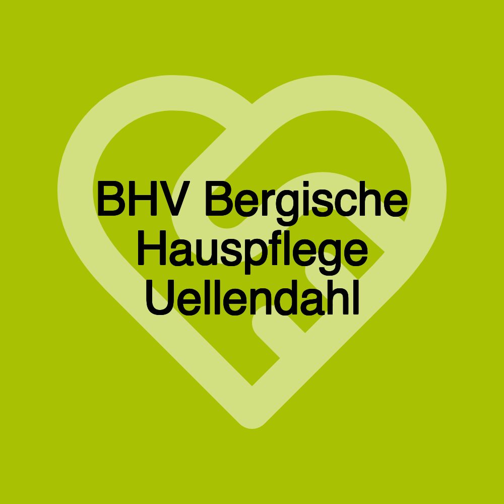 BHV Bergische Hauspflege Uellendahl