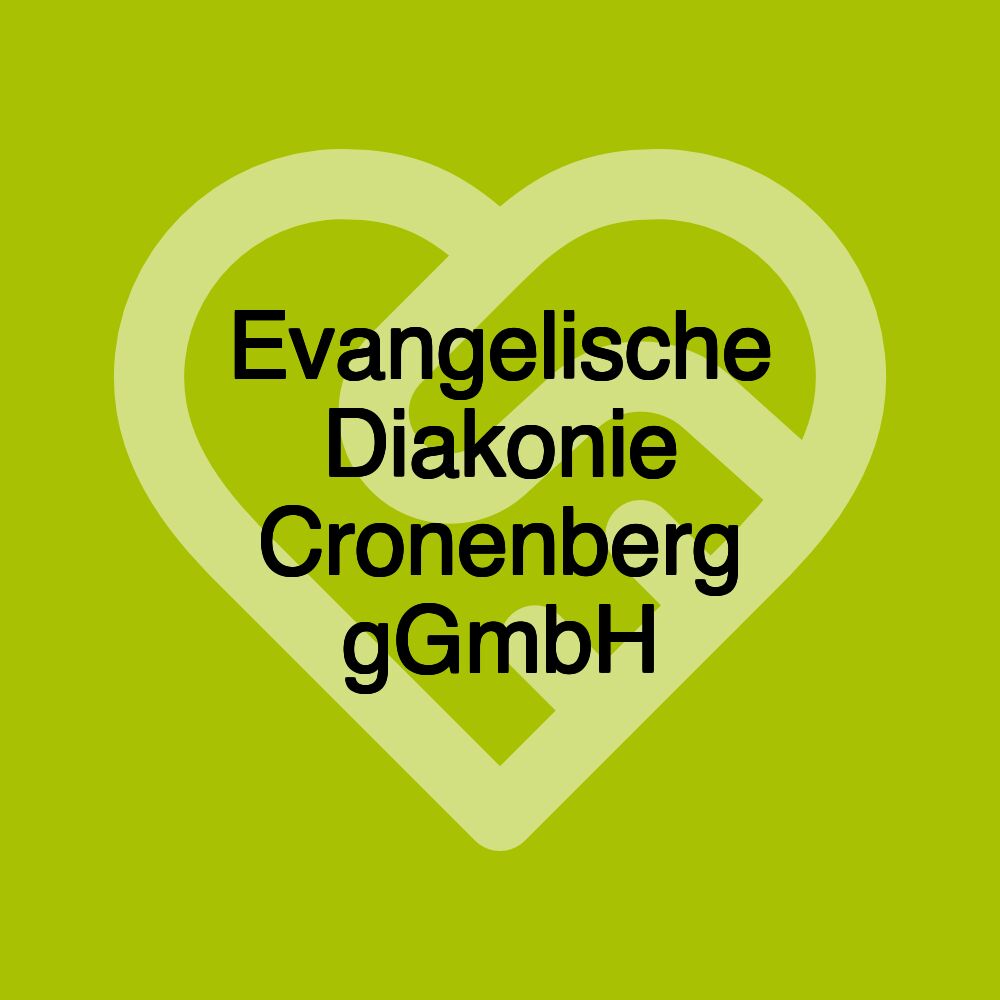 Evangelische Diakonie Cronenberg gGmbH