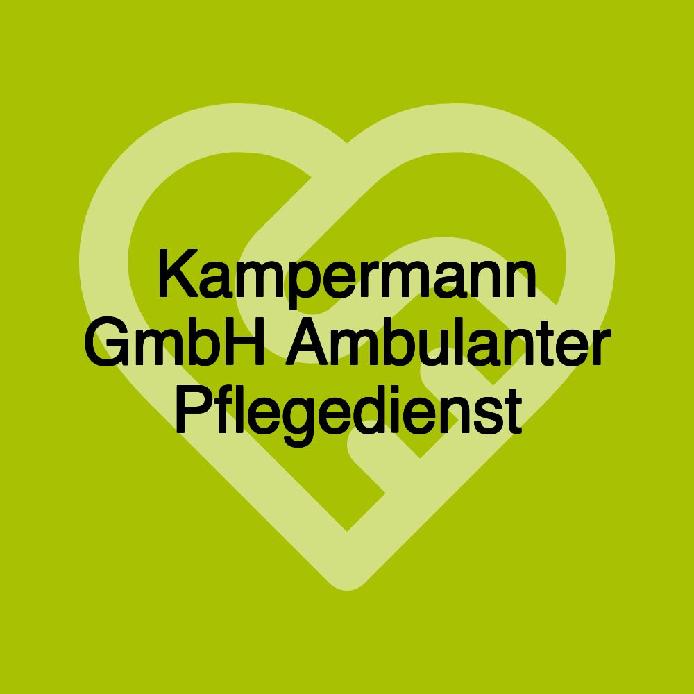 Kampermann GmbH Ambulanter Pflegedienst