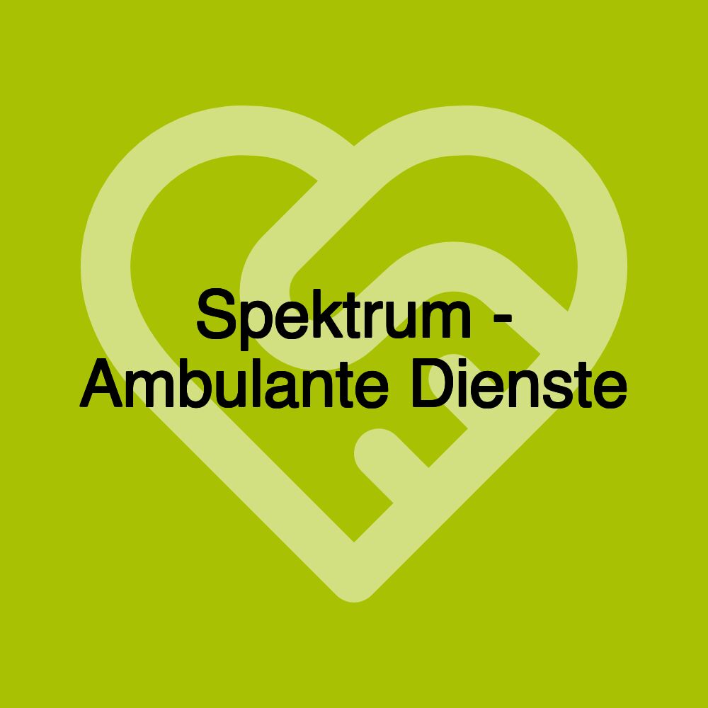 Spektrum - Ambulante Dienste