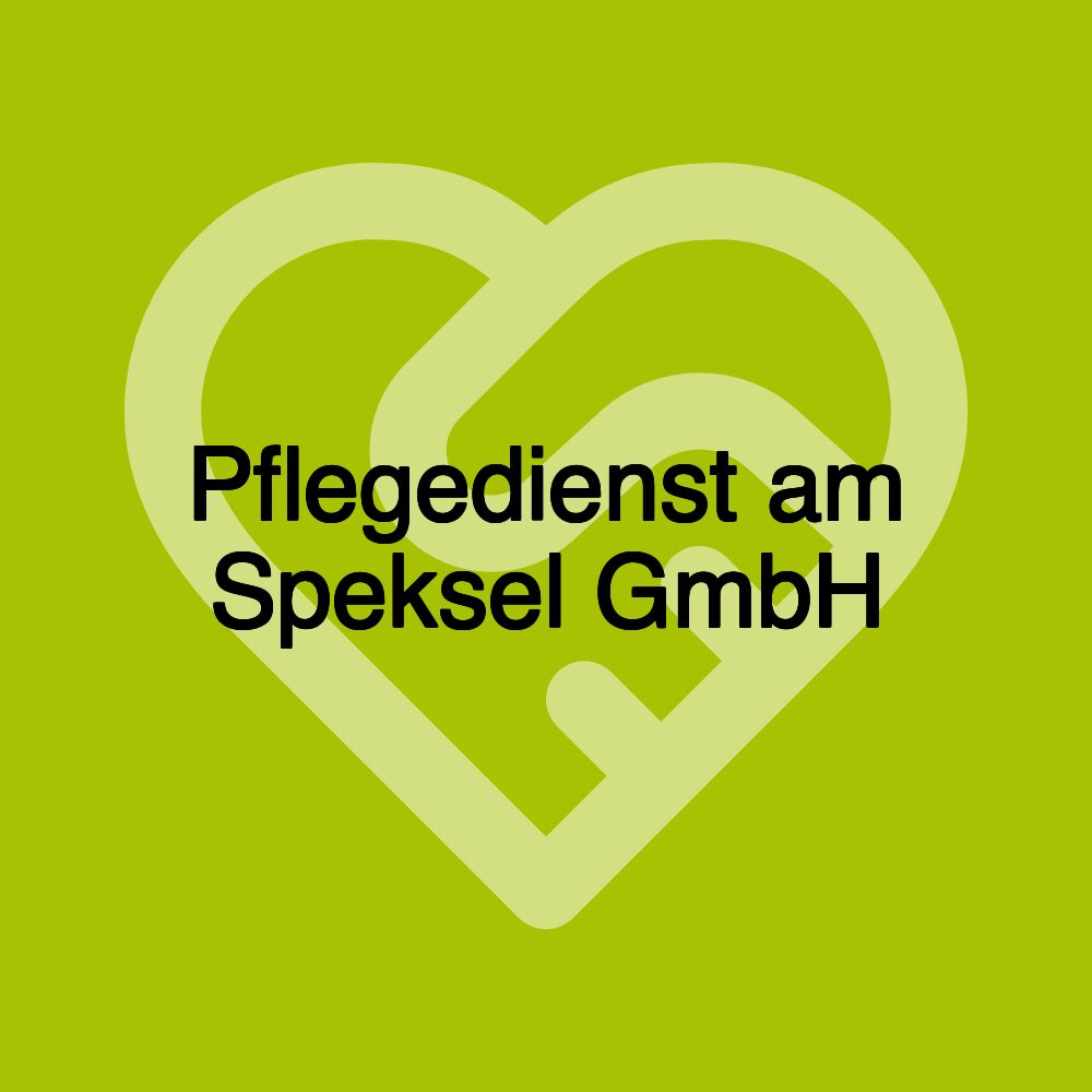 Pflegedienst am Speksel GmbH