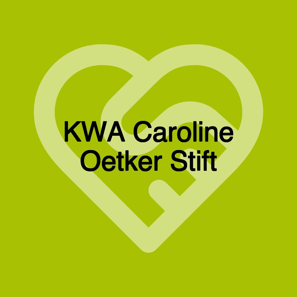 KWA Caroline Oetker Stift