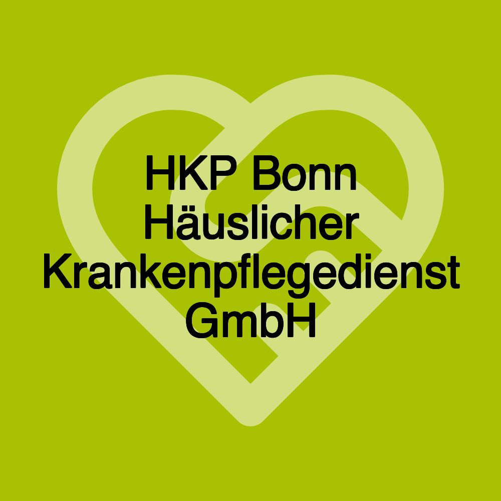 HKP Bonn Häuslicher Krankenpflegedienst GmbH