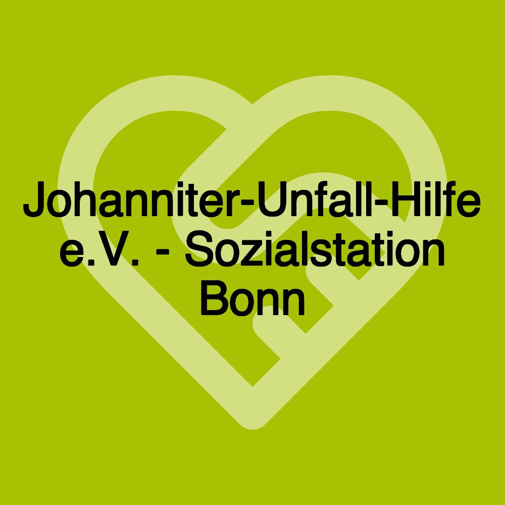 Johanniter-Unfall-Hilfe e.V. - Sozialstation Bonn