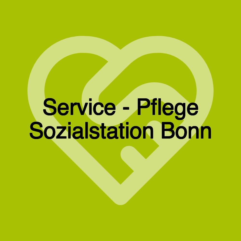 Service - Pflege Sozialstation Bonn