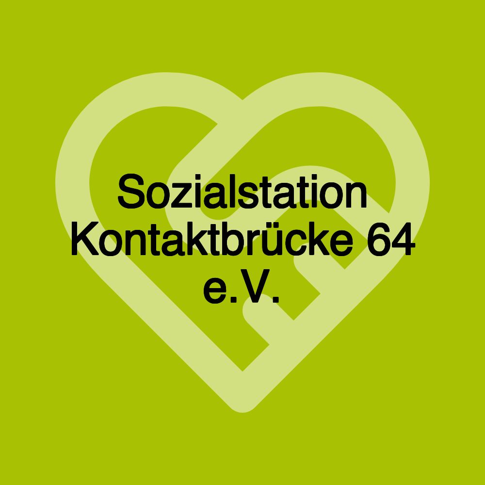 Sozialstation Kontaktbrücke 64 e.V.