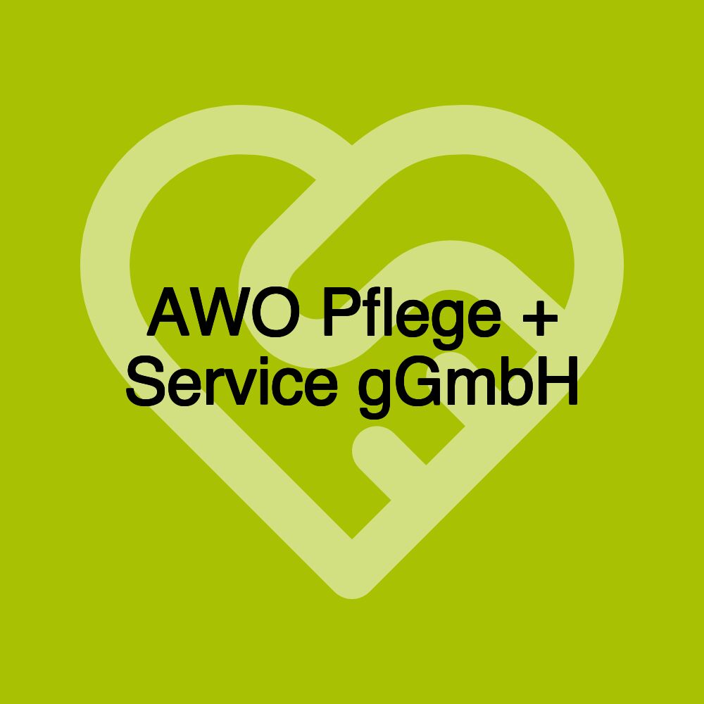 AWO Pflege + Service gGmbH