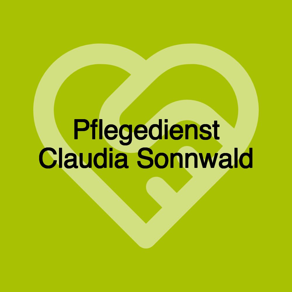 Pflegedienst Claudia Sonnwald