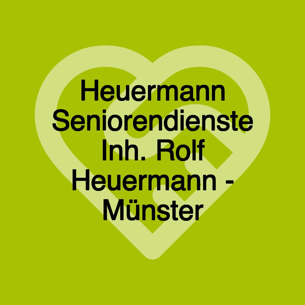 Heuermann Seniorenbetreuung Münster